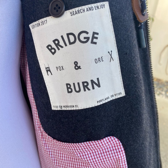 Bridge & Burn Womens Grey Wool Parka. Sz: Small - Picture 4 of 7